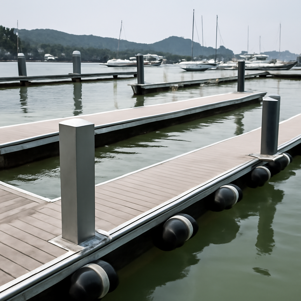 Pontões e decks flutuantes sem dor de cabeça: como comparar flutuadores, estrutura e proteção anticorrosiva antes de construir seu atracadouro
